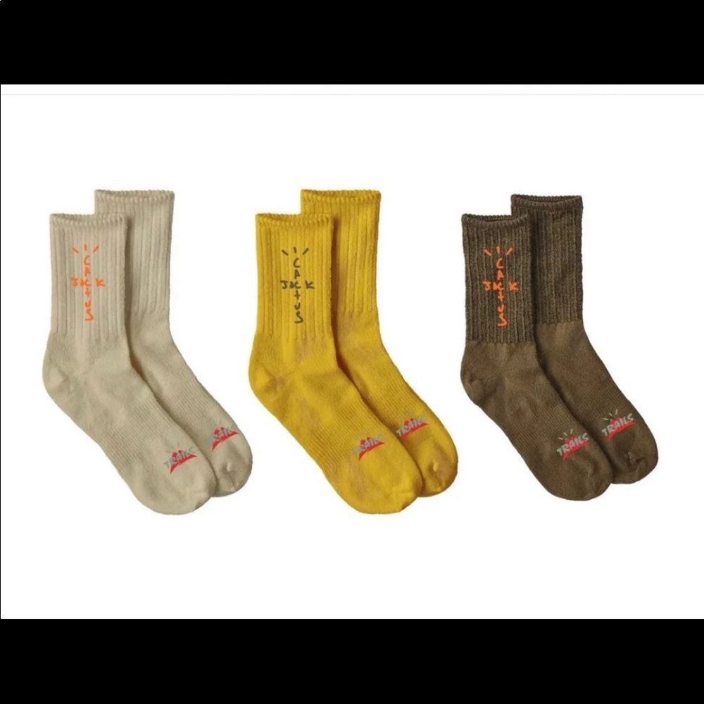 Travis Scott cactus trails hiking socks pack of 3